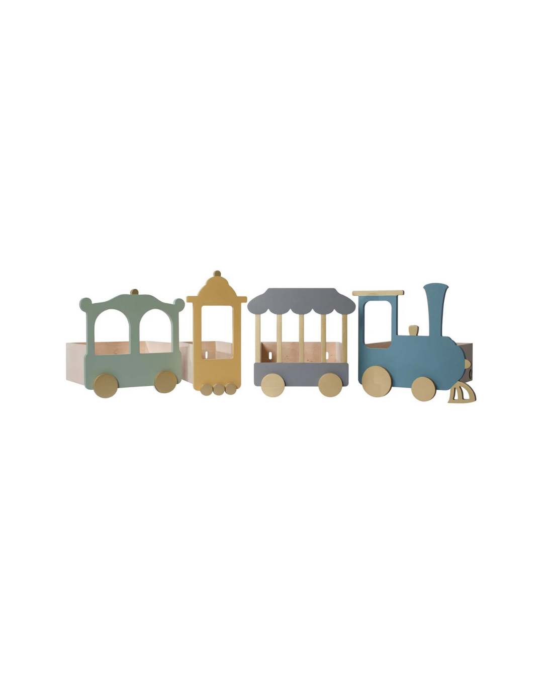 Train Shelf - Express To Fantasy - Dusty Grey Version - 4 Elements