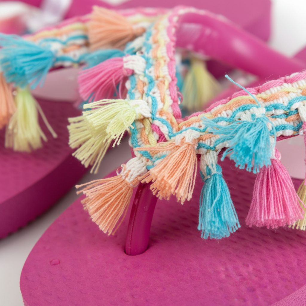 PINK MULTI FRINGES