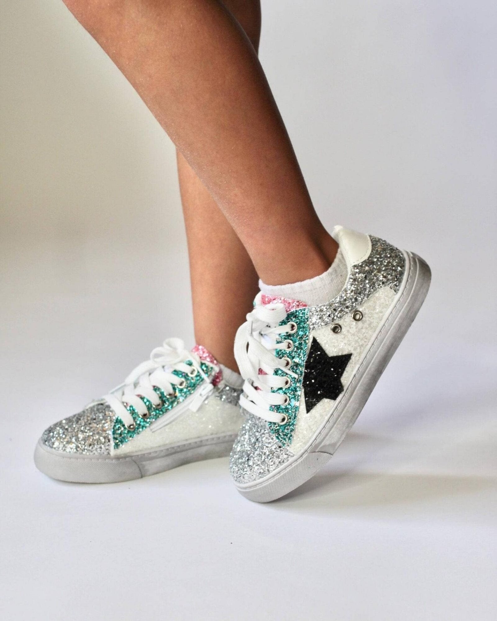 Star Girl Glitter Sneakers image 3