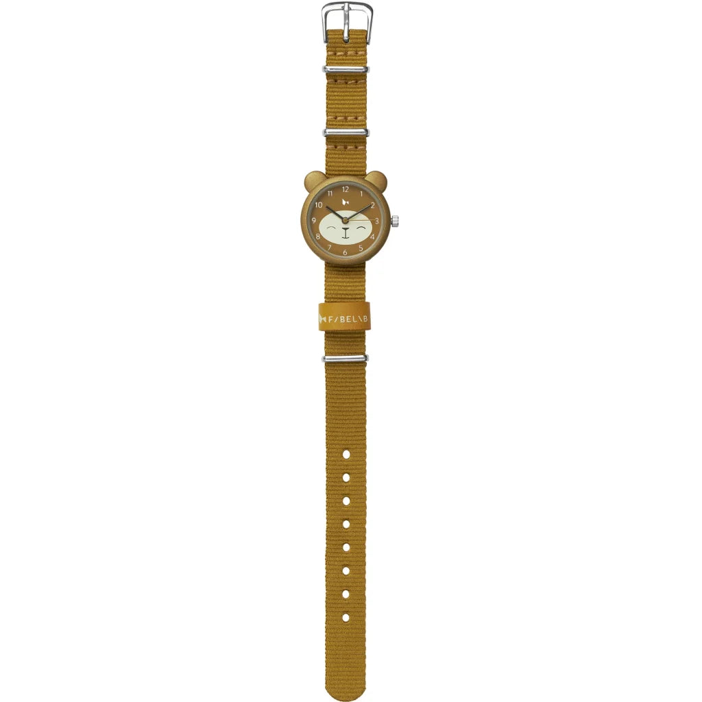 Kids Watch - Bear - Brown, ONE SIZE image