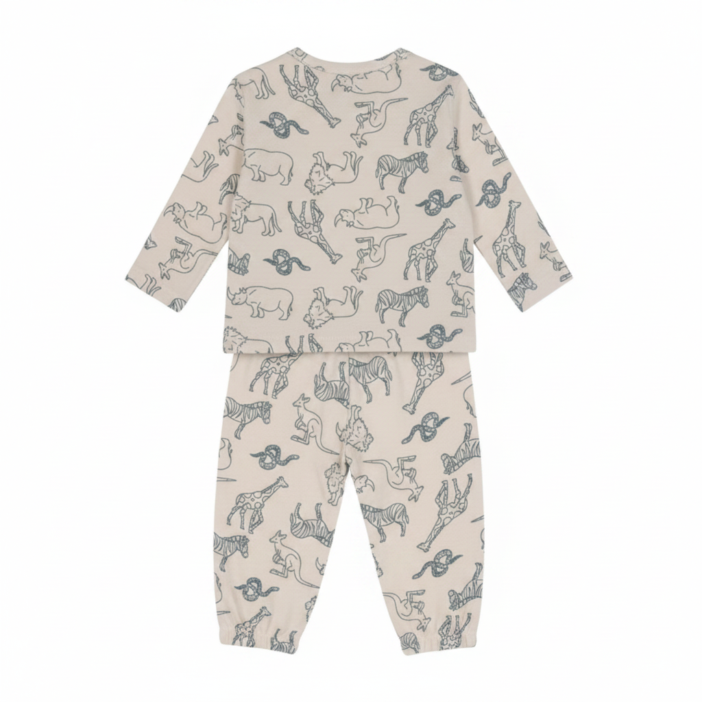 Animal Kingdom Rib Long Sleeve & Pants Set