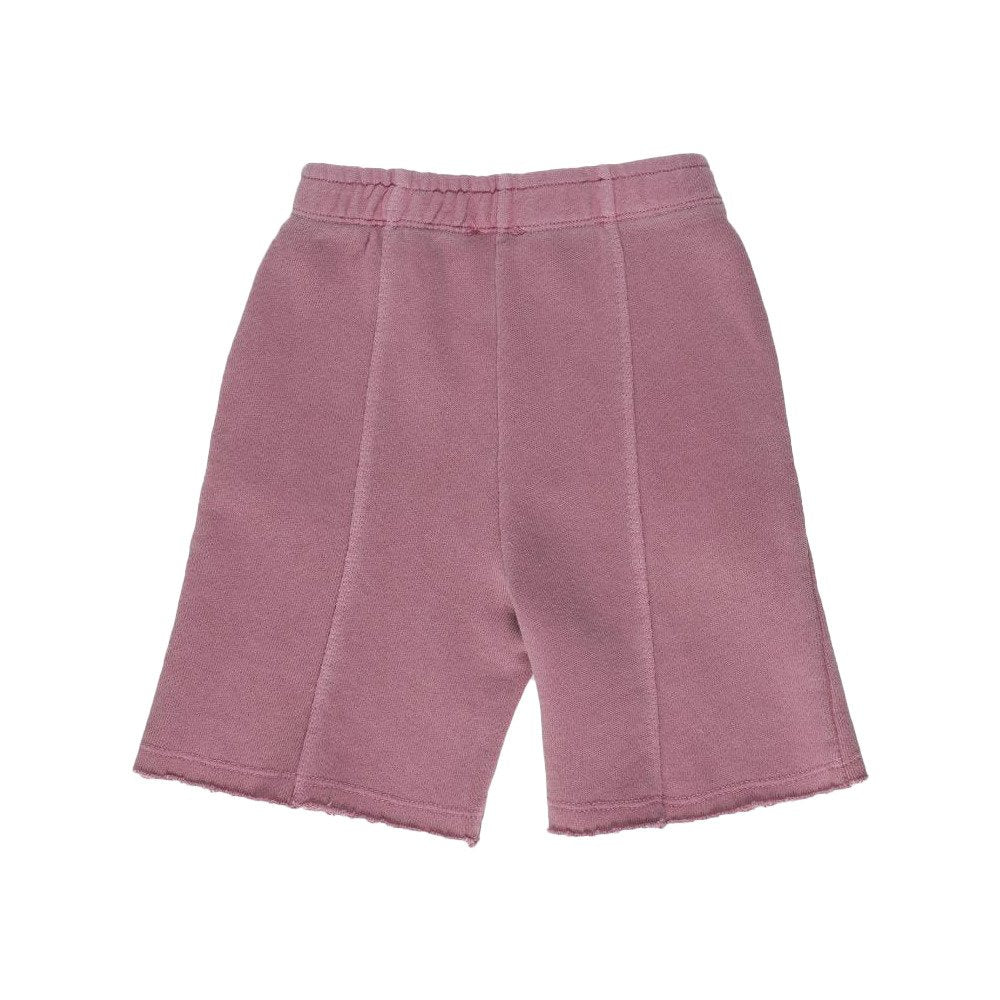 Shorts in Cotton & Modal Blend Washed Sangria image 1