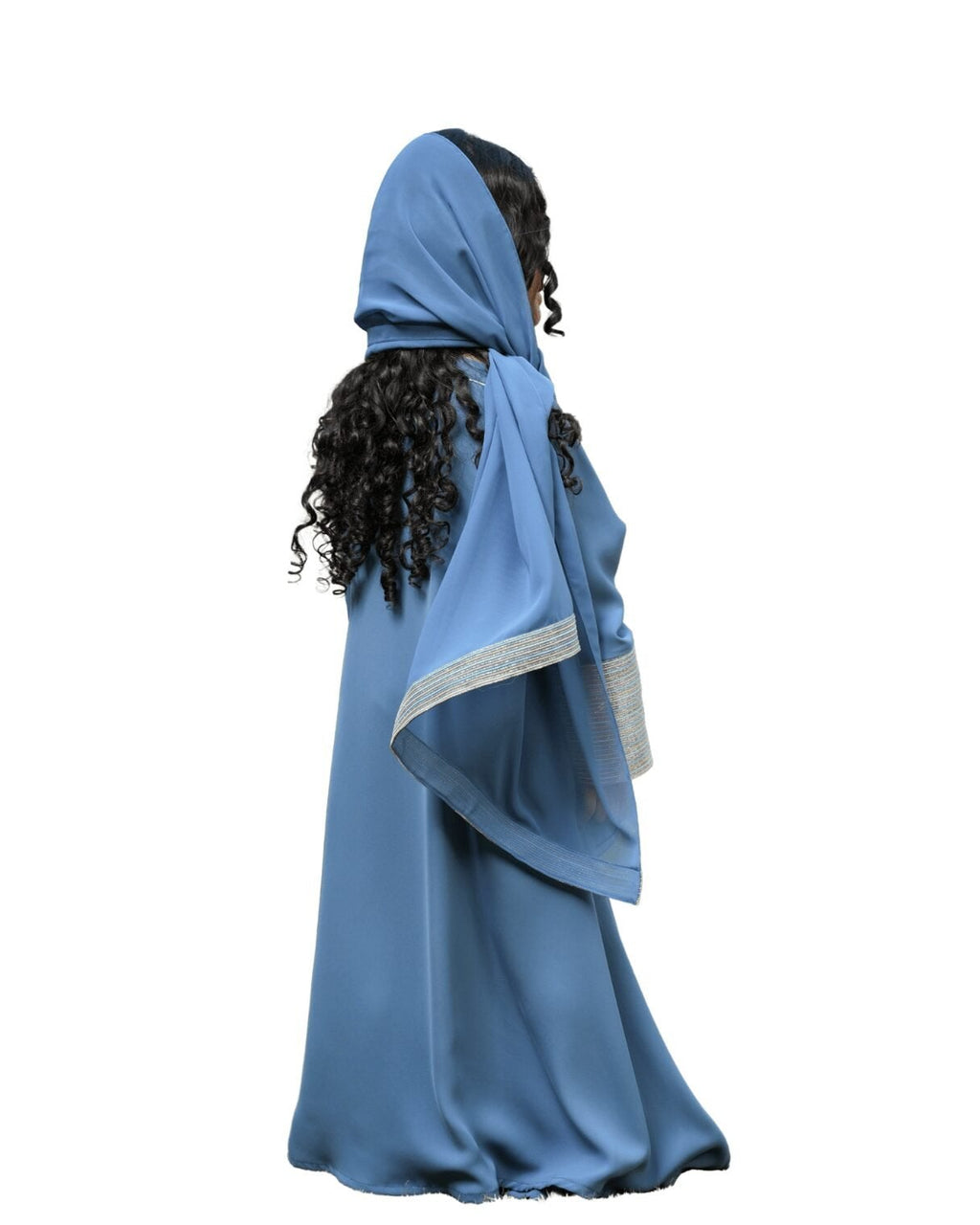 Bloom Kid Abayas - Blue, 7 Y image