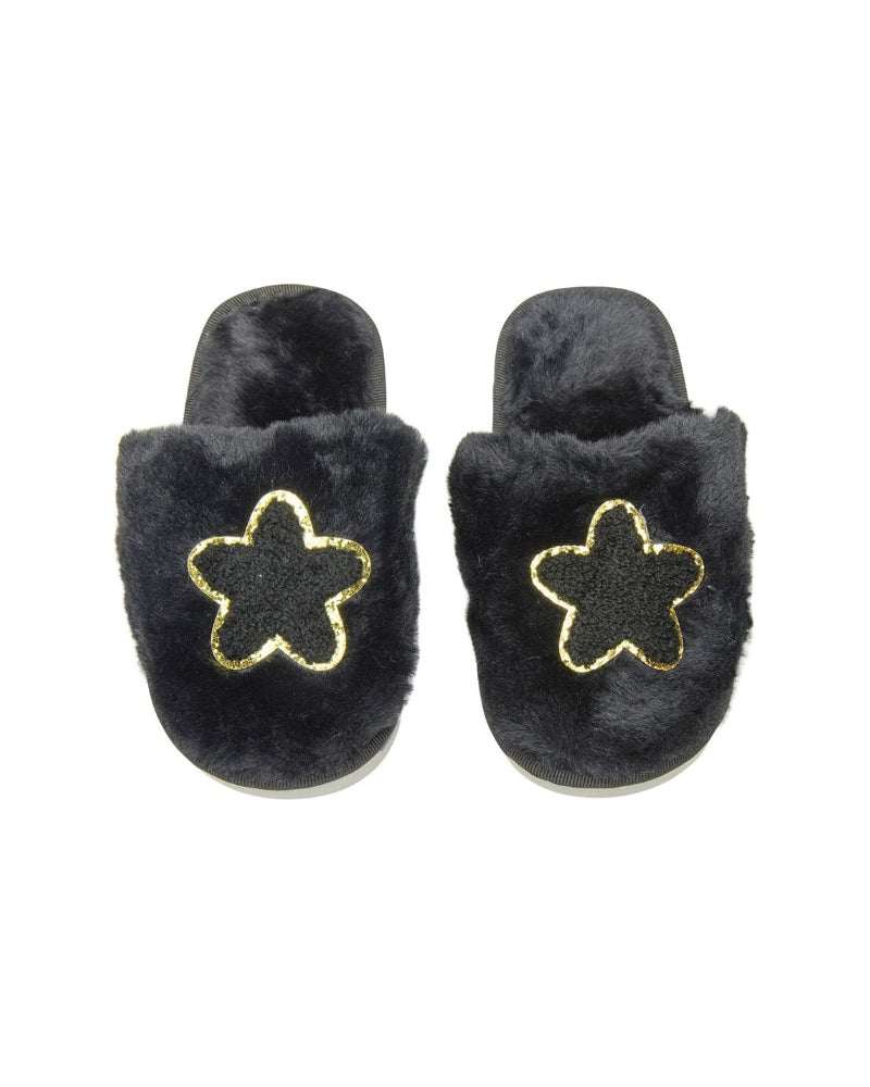 Cali Star Fuzzy Slippers image 1
