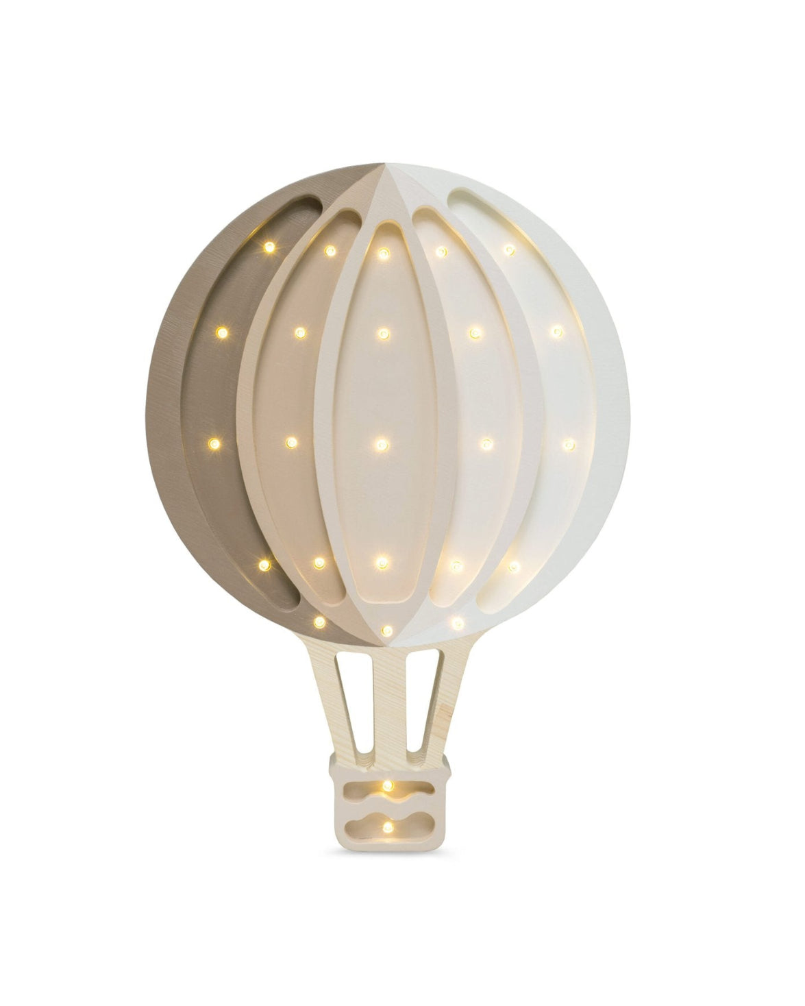 Hot Air Baloon Lamp Blue Rainbow image 5