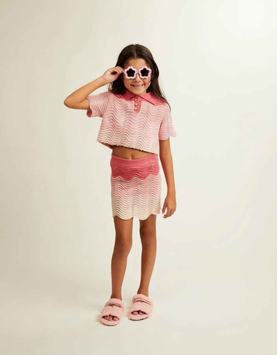 Portofino Crochet Top And Skirt Set image 0