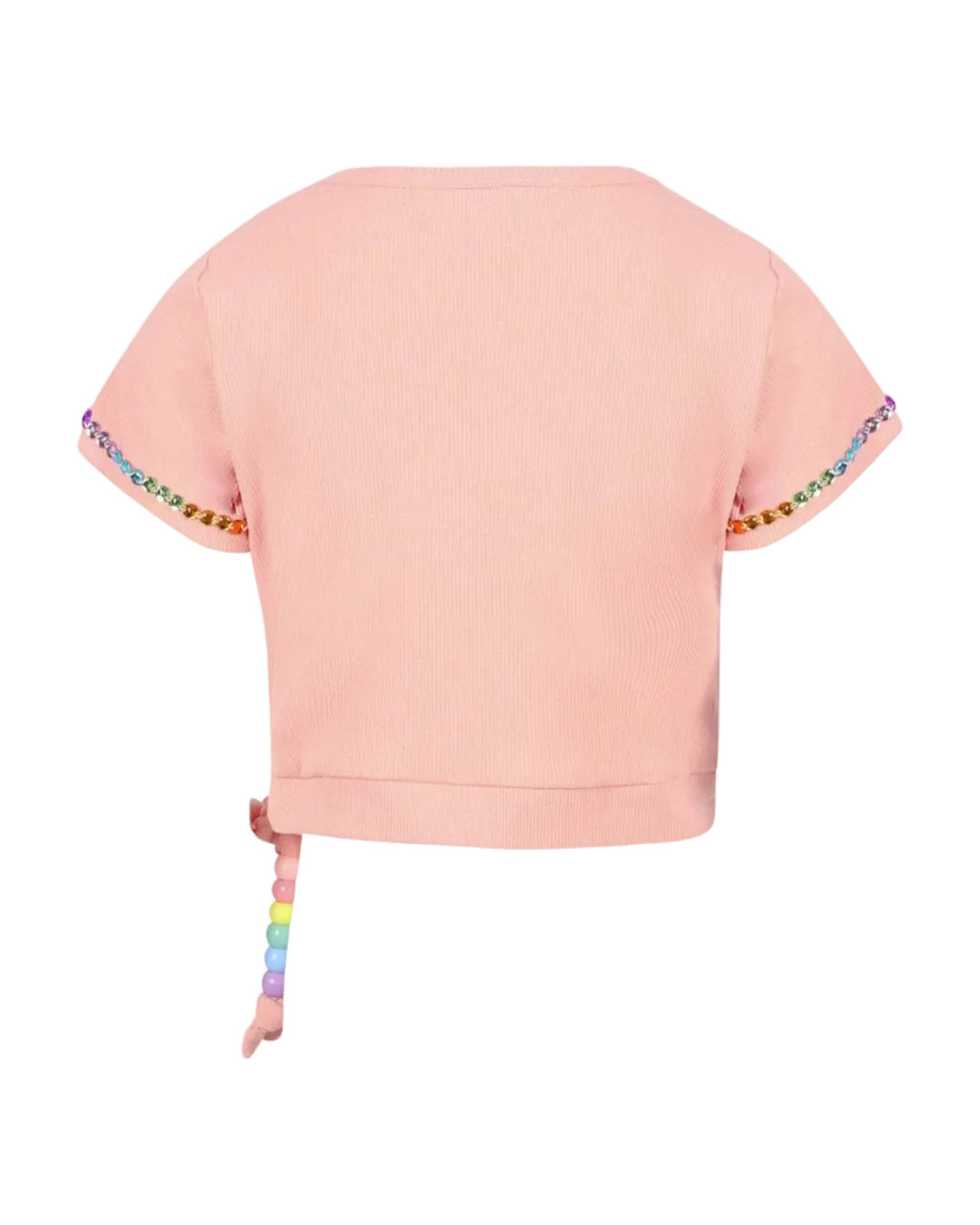 Peach Candy Beaded Short Set image 2