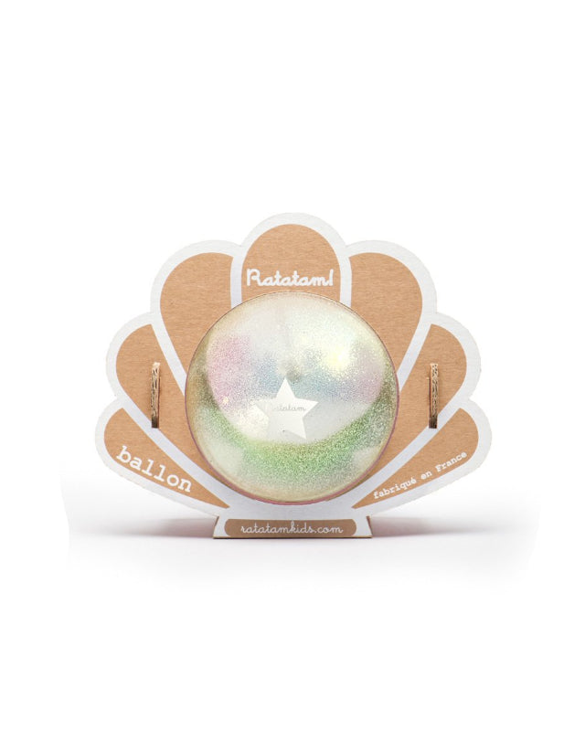 Shell ball 10 cm - White image