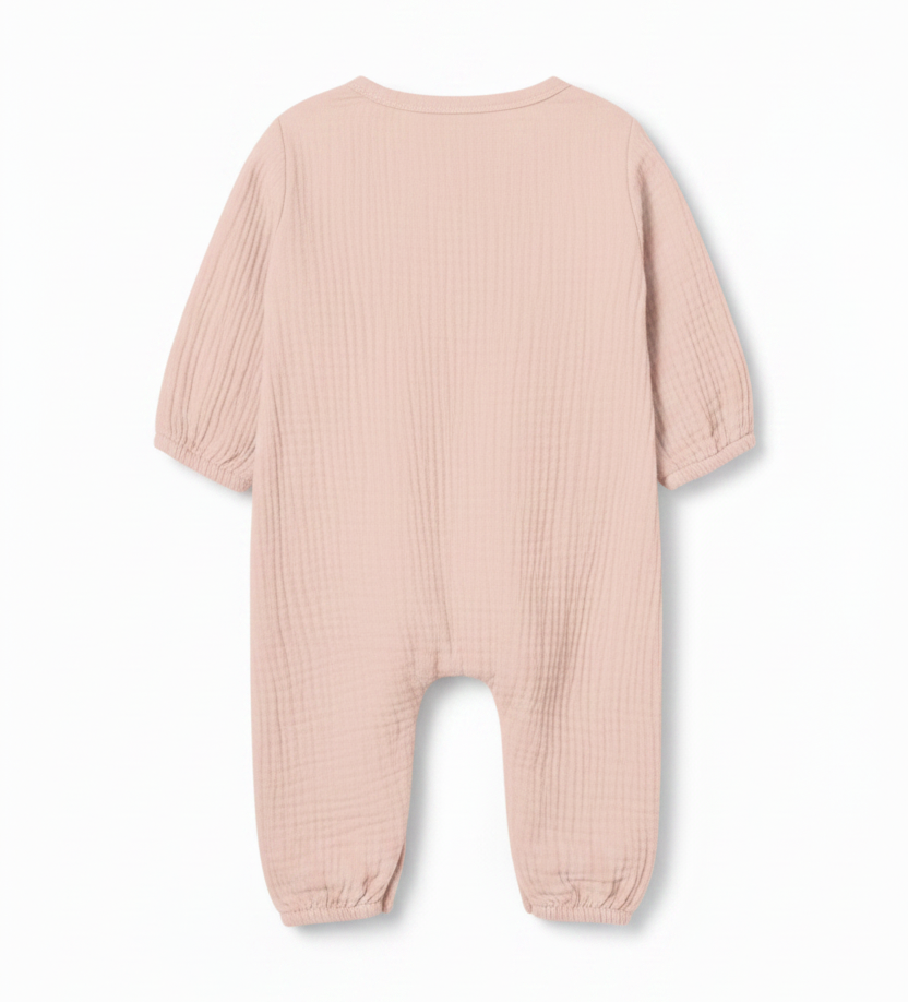 Soft Gauze Cotton Newborn Jumpsuit