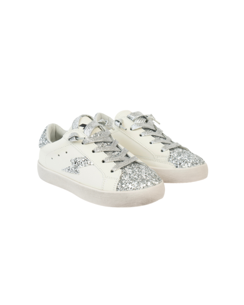 Skylar Glitter Lightning Bolt Sneakers image 0