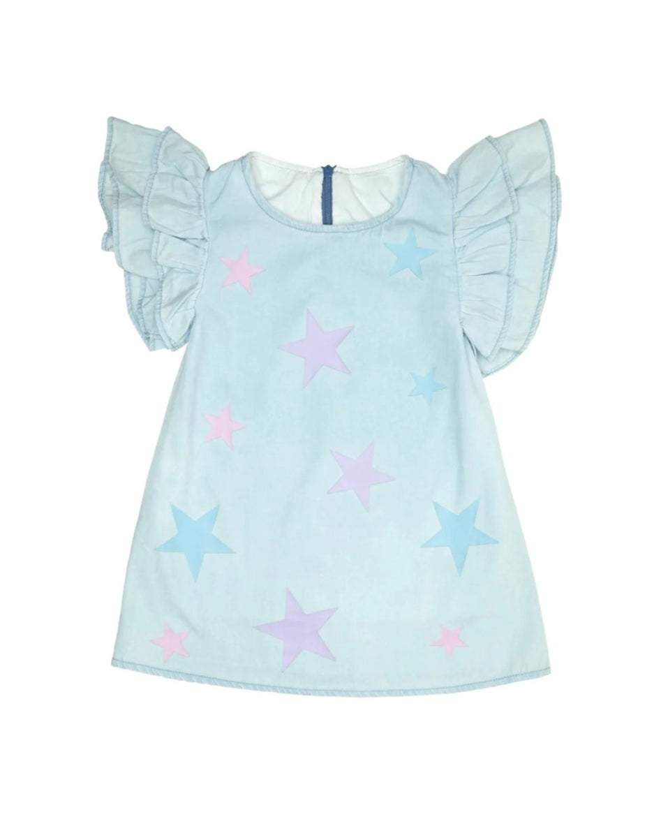 London Stars Denim Dress image 1
