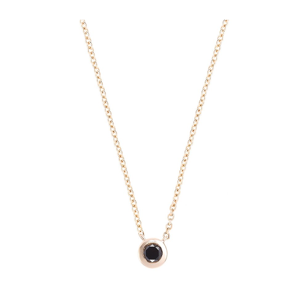April Black Diamond Necklace' image 0