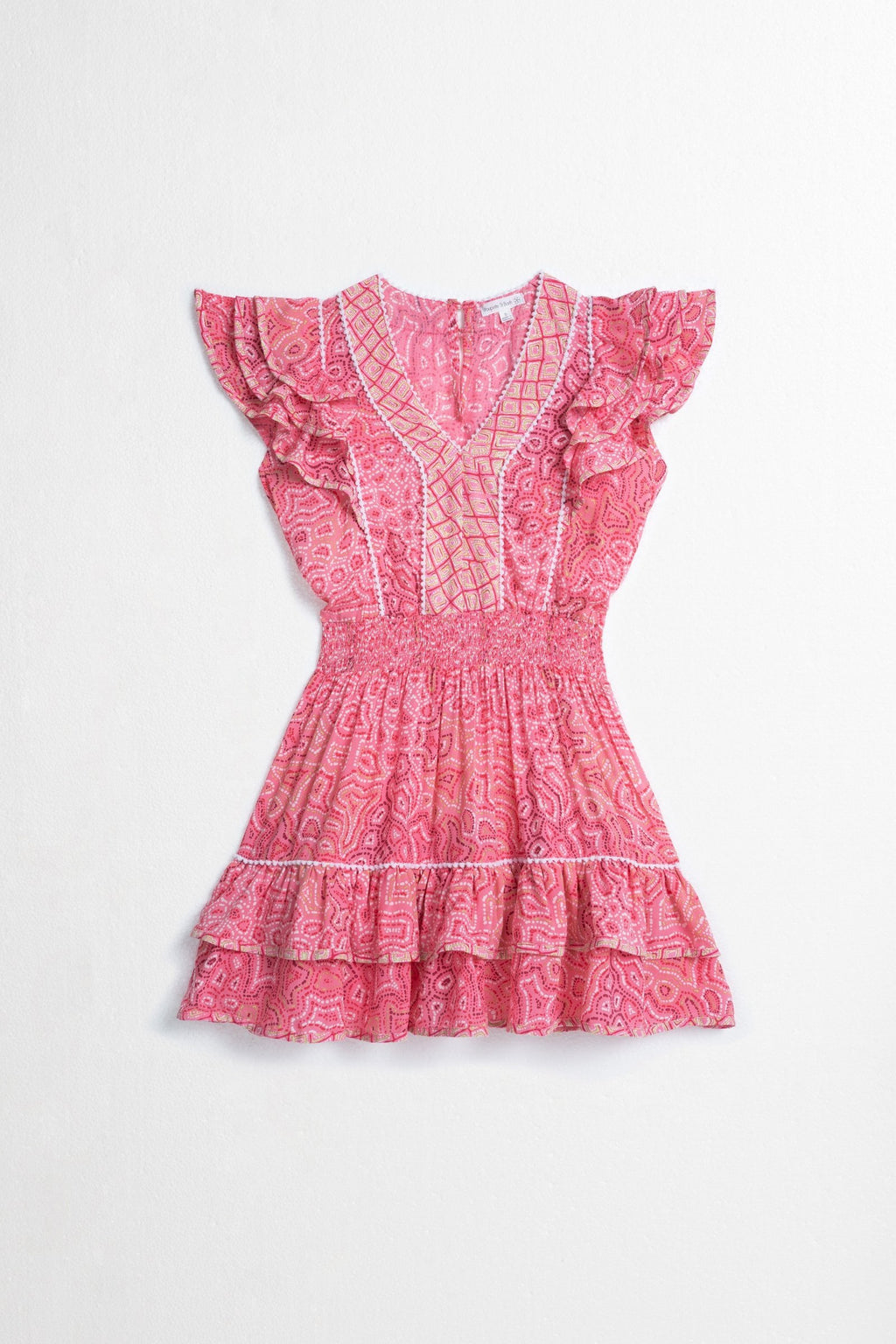 Mini Dress Camila V Kids Pink Sea Water - 2 Y image