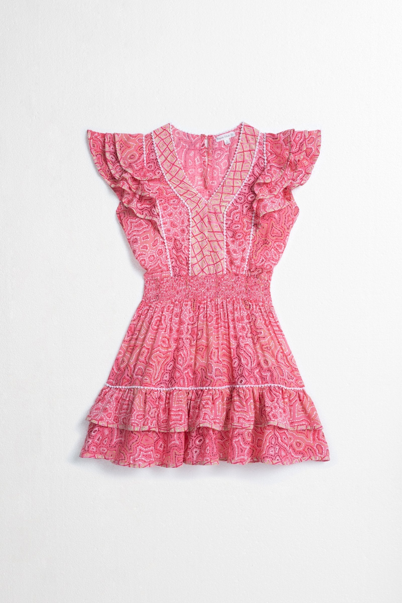 Mini Dress Camila V Kids Pink Sea Water - 2 Y image