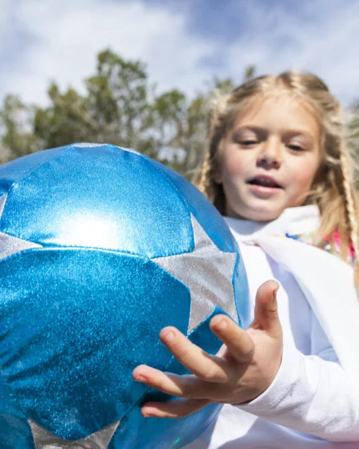 The Fabric Star Balloon 30 cm – Blue image 1