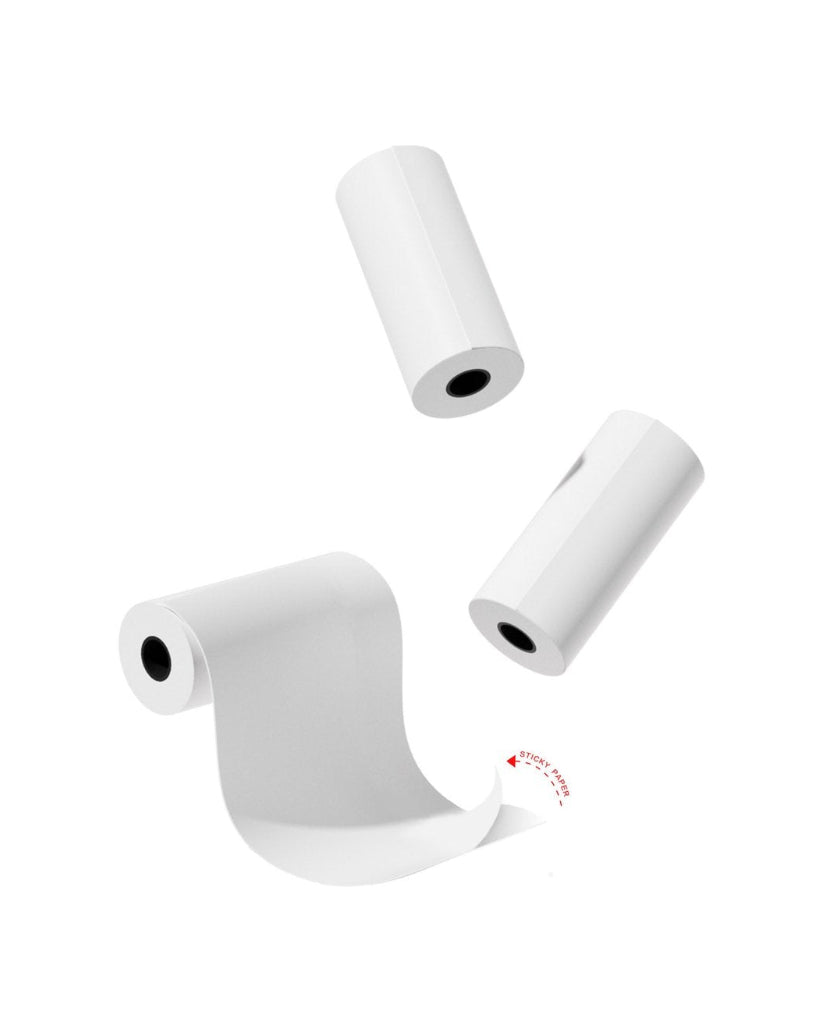 sticky paper rolls set (set of 3 rolls) image 0