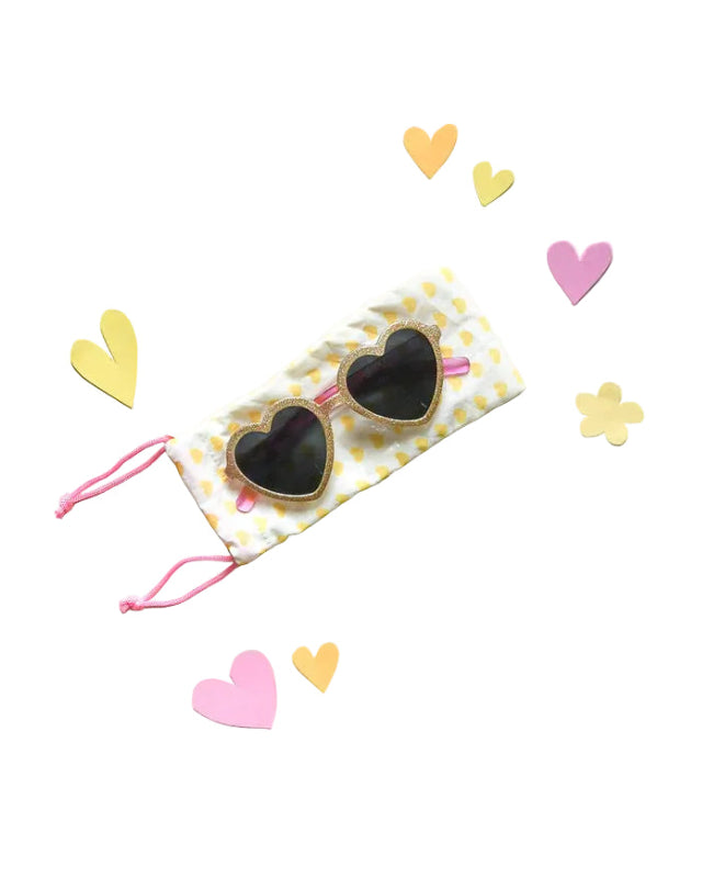 Glitter Heart Sunglasses image 0