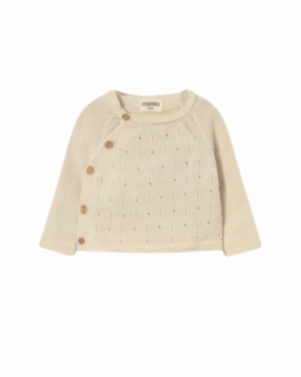 Openwork Tricot Newborn Top