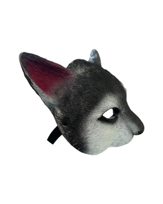 Kind Wolf Mask – Grey image 1