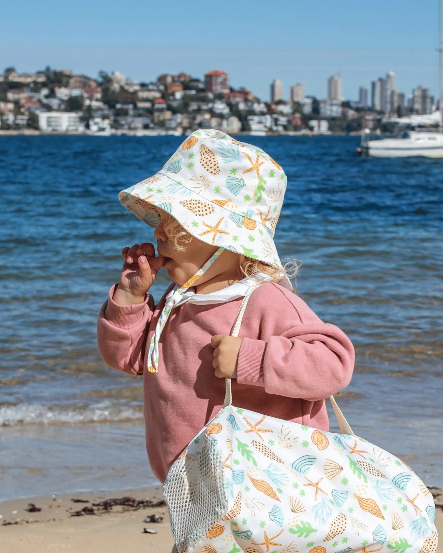 Sailor Baby Cotton Hat image 1