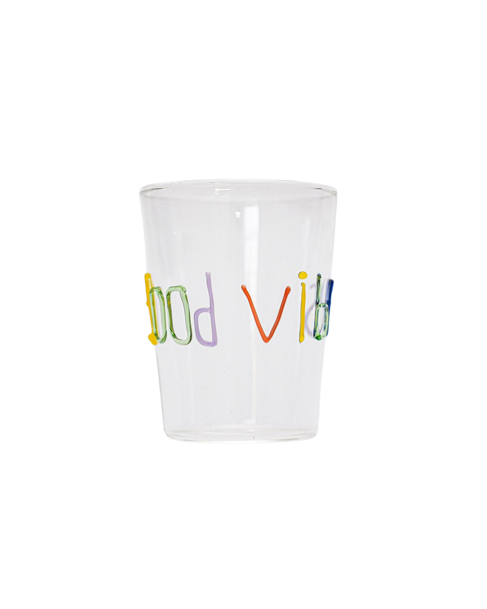 Good Vibes Glass Cup