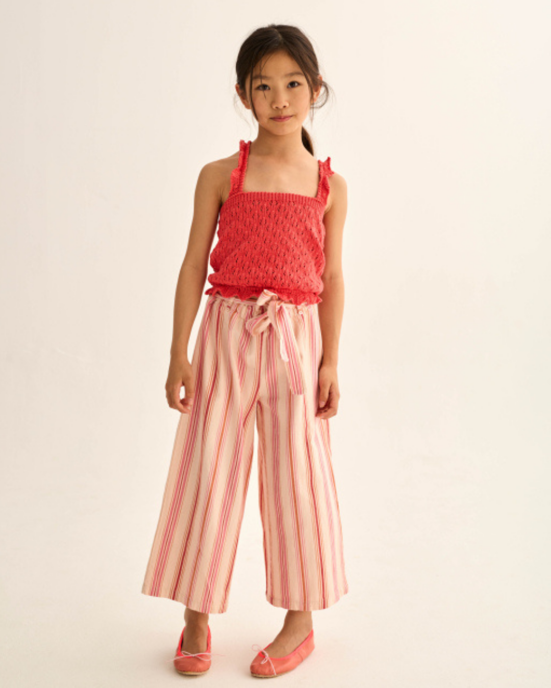 Striped Cotton Pants