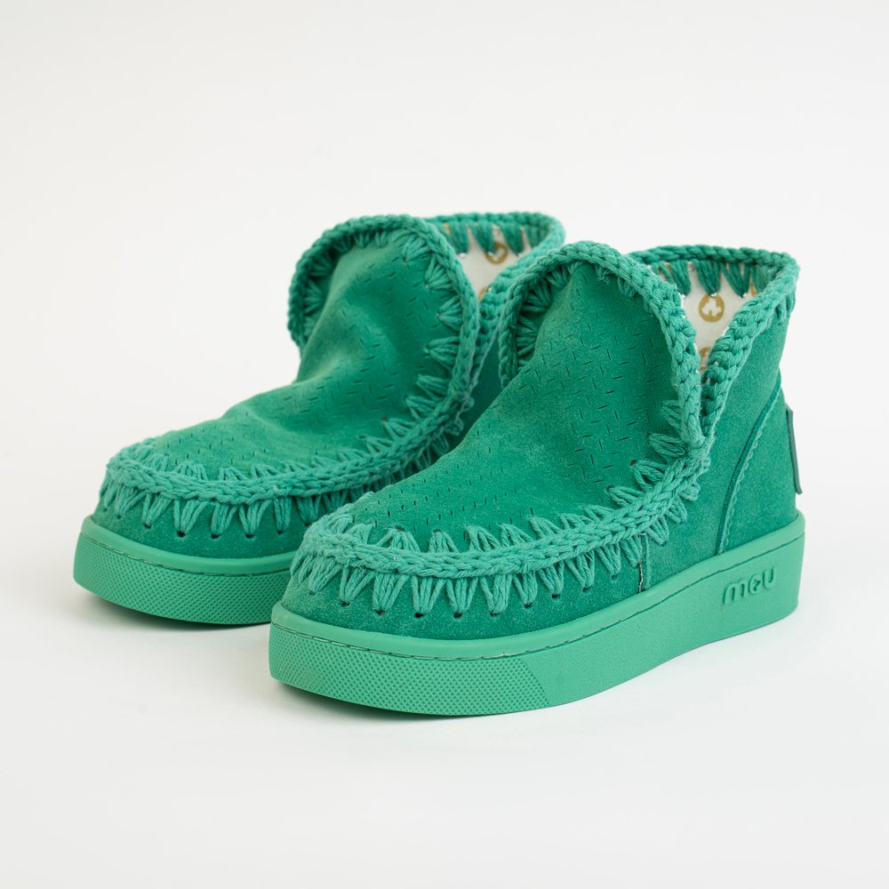 Summer Eskimo Sneaker Kid Monochrome - Green, 33 image