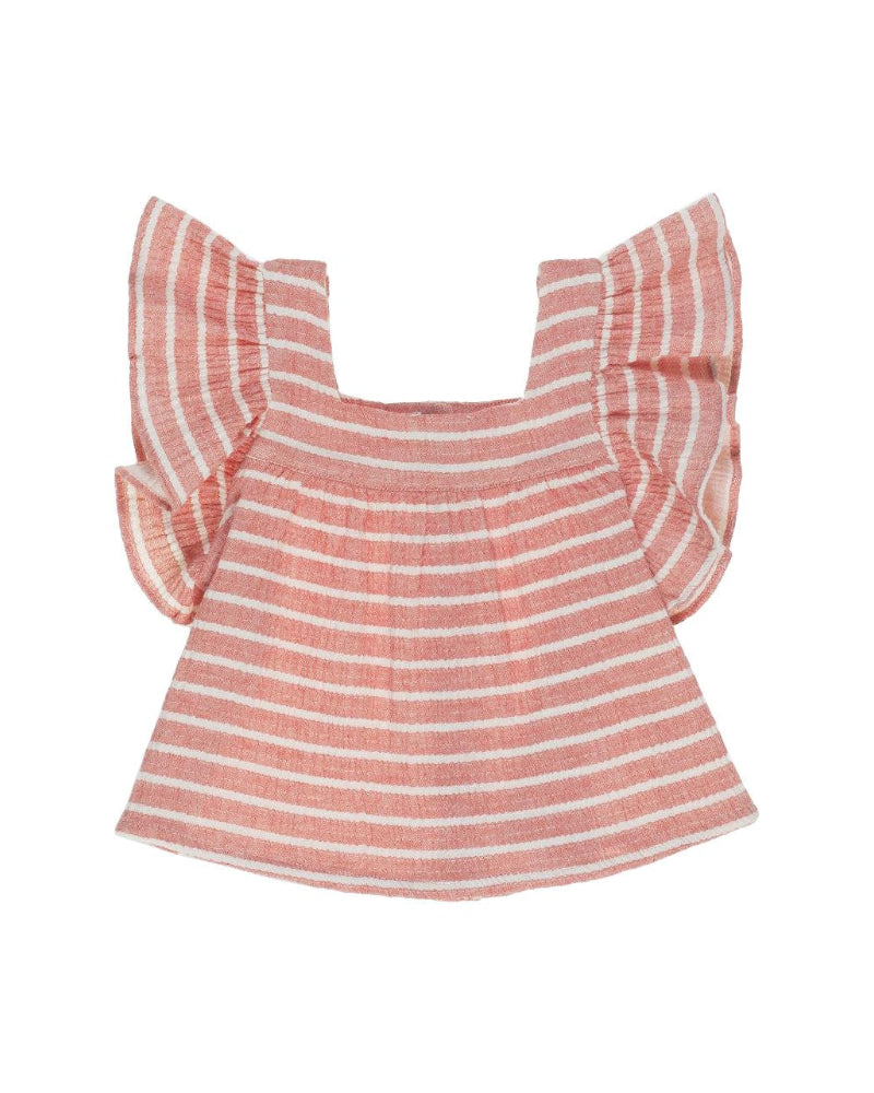 Shirt Woven Striped Red image 0
