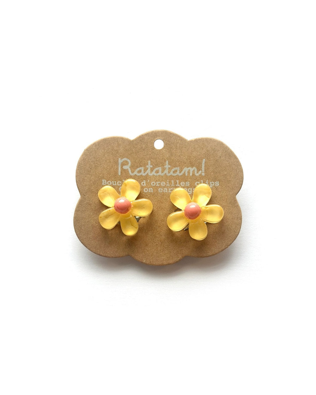 Set of 5 multicolor pairs of earrings FLOWERS image 4