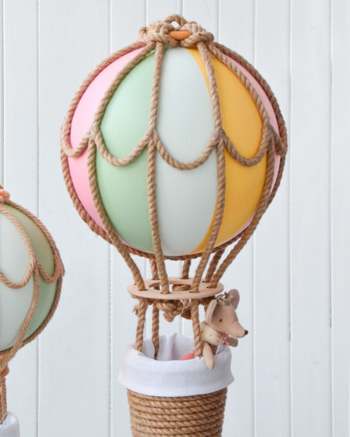 Hot Air Balloon Hanging (Size S) - Rainbow image