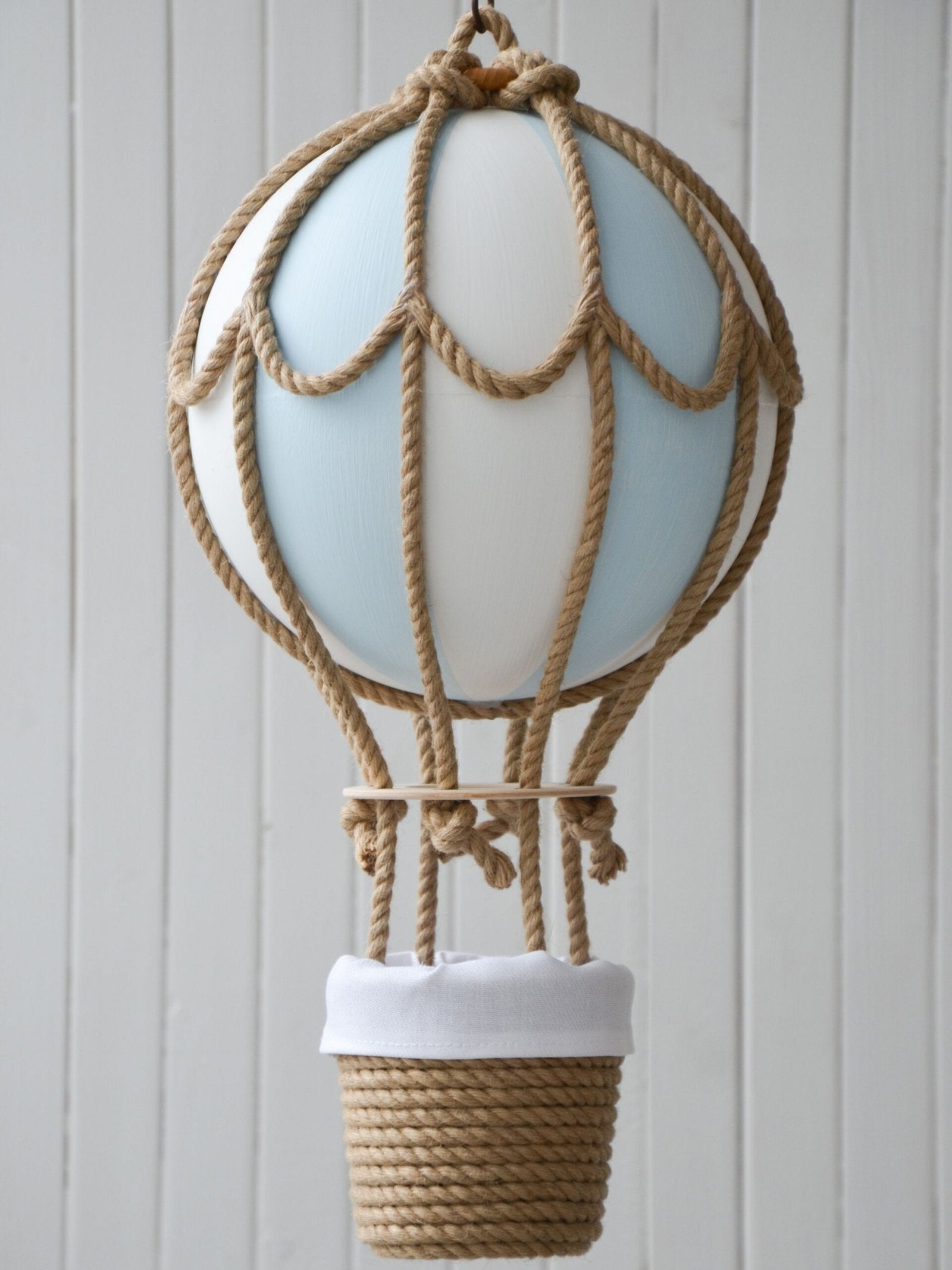 Hot Air Balloon Hanging (Size S) - Blue image