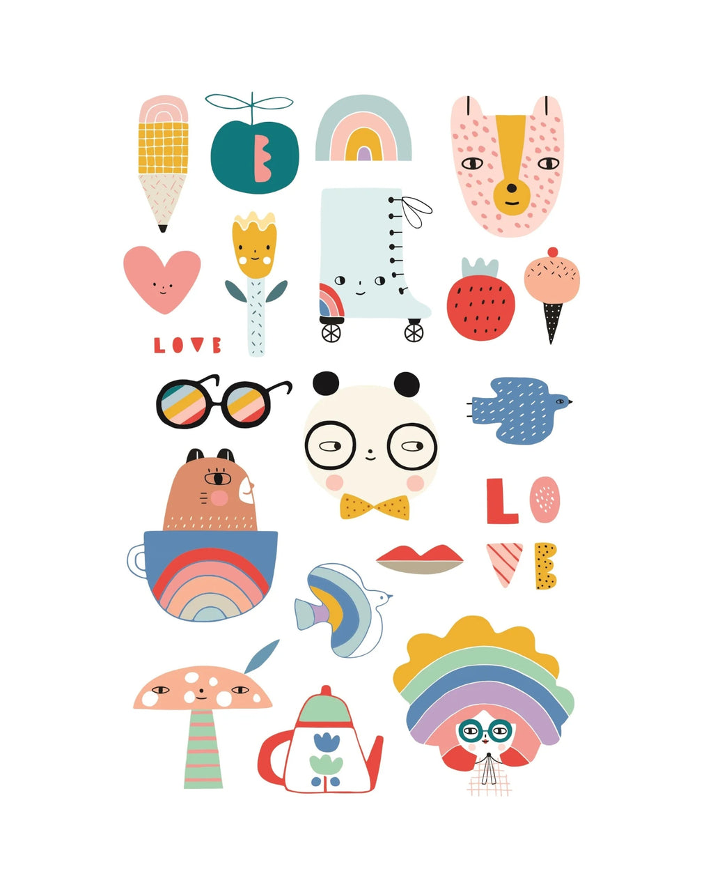 Tattoos panda love image 1