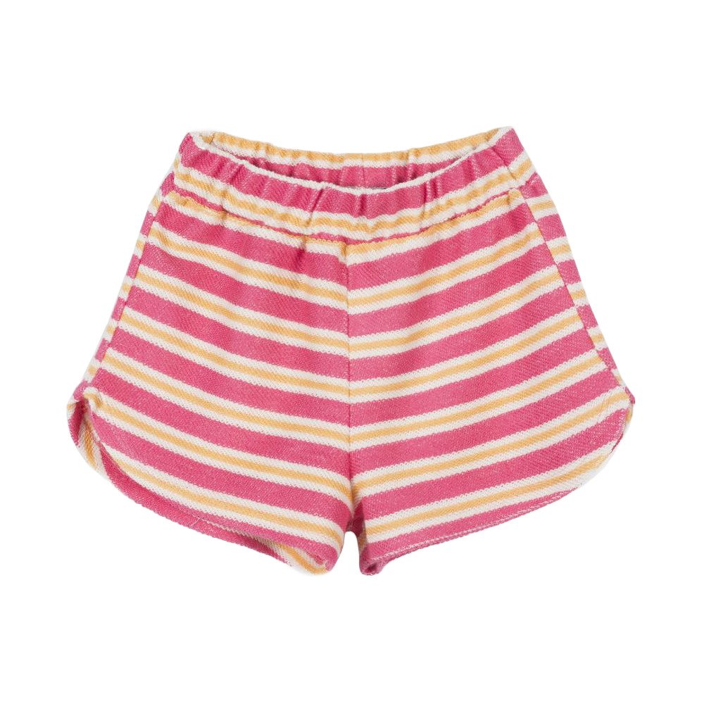 Shorts In Towel Stripes Azalea image 0