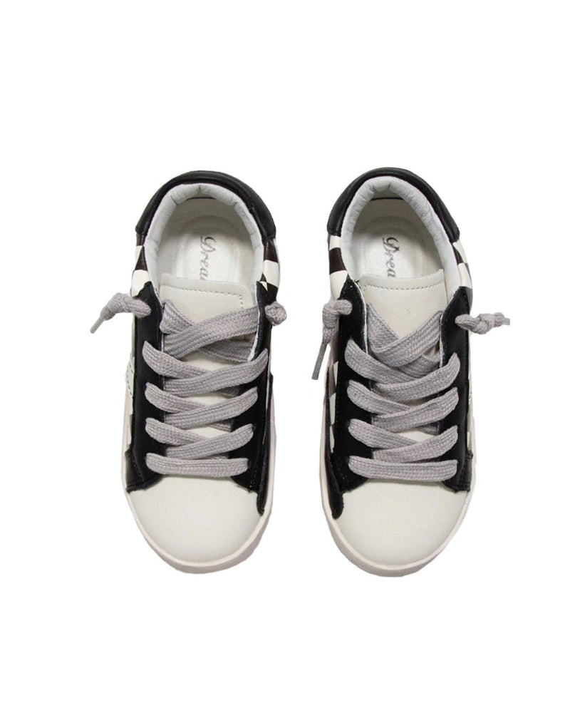 Mason Checkered Lightning Bolt Sneakers image 1