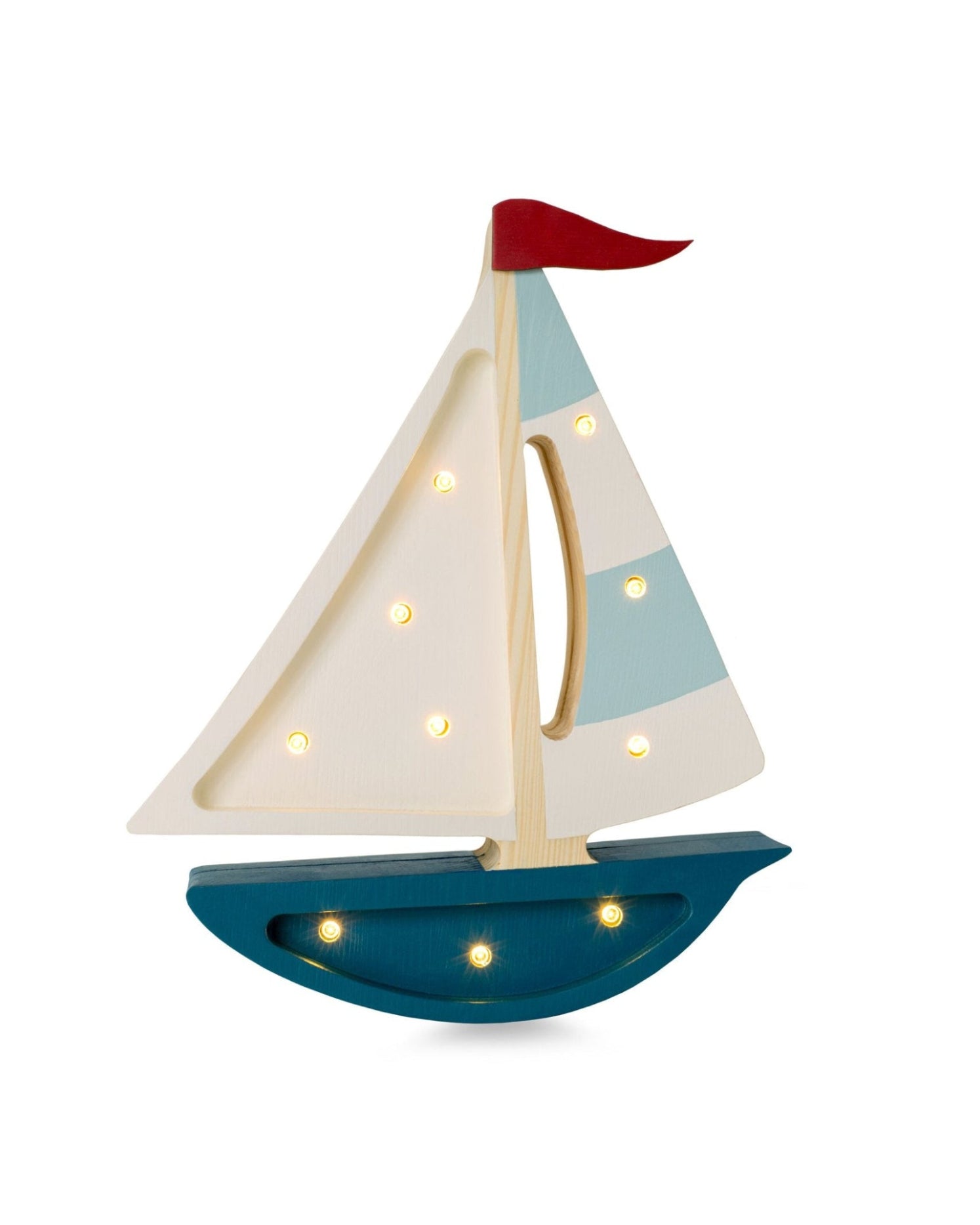 Sailboat Lamp Teal image 9