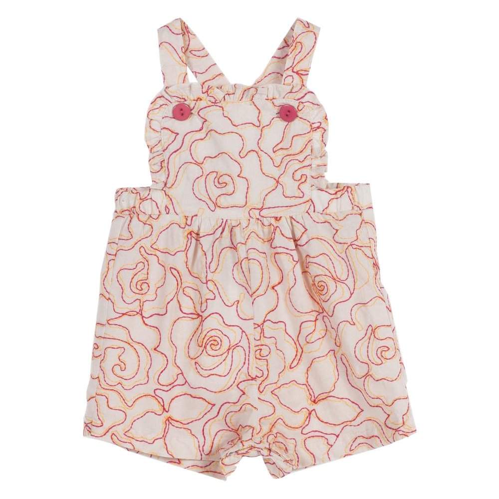 Dungarees Embroidered Azalea image 0