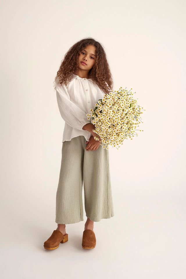 Soft Gauze Wide Pants - Sena image 1