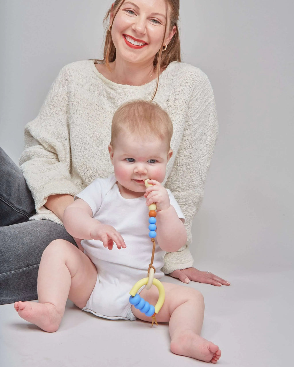 Bluebell Arch Ring Teether + Clip Set image 3