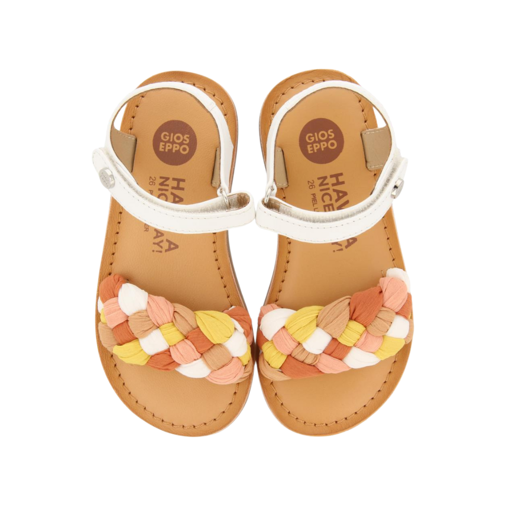 Lailly Girls Sandals With Fuchsia Vamps image 6