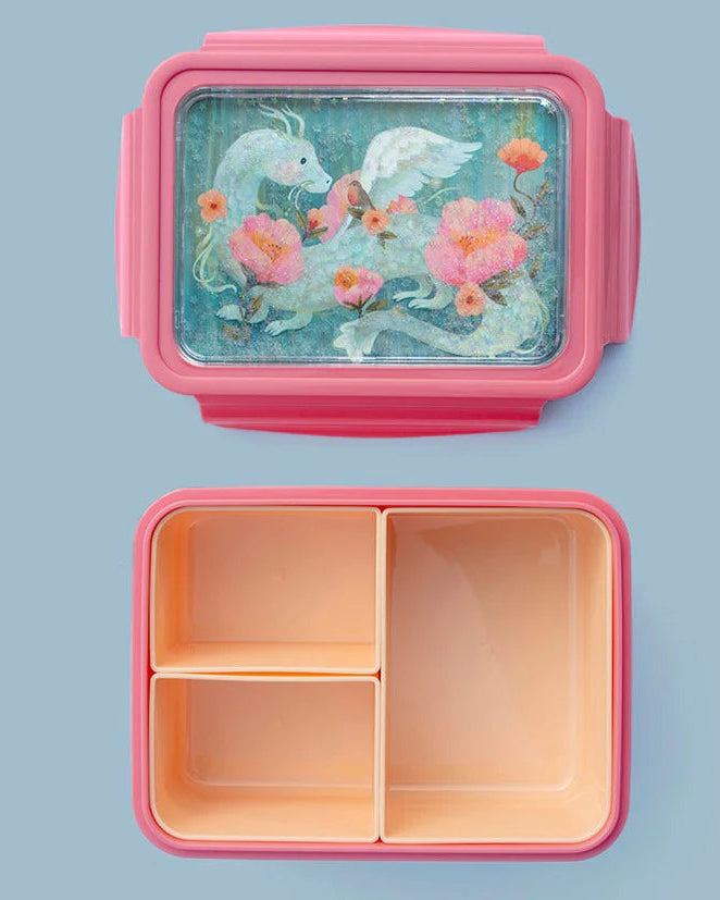 Lunchbox bento fairytale dragon "pearl stars" image 2