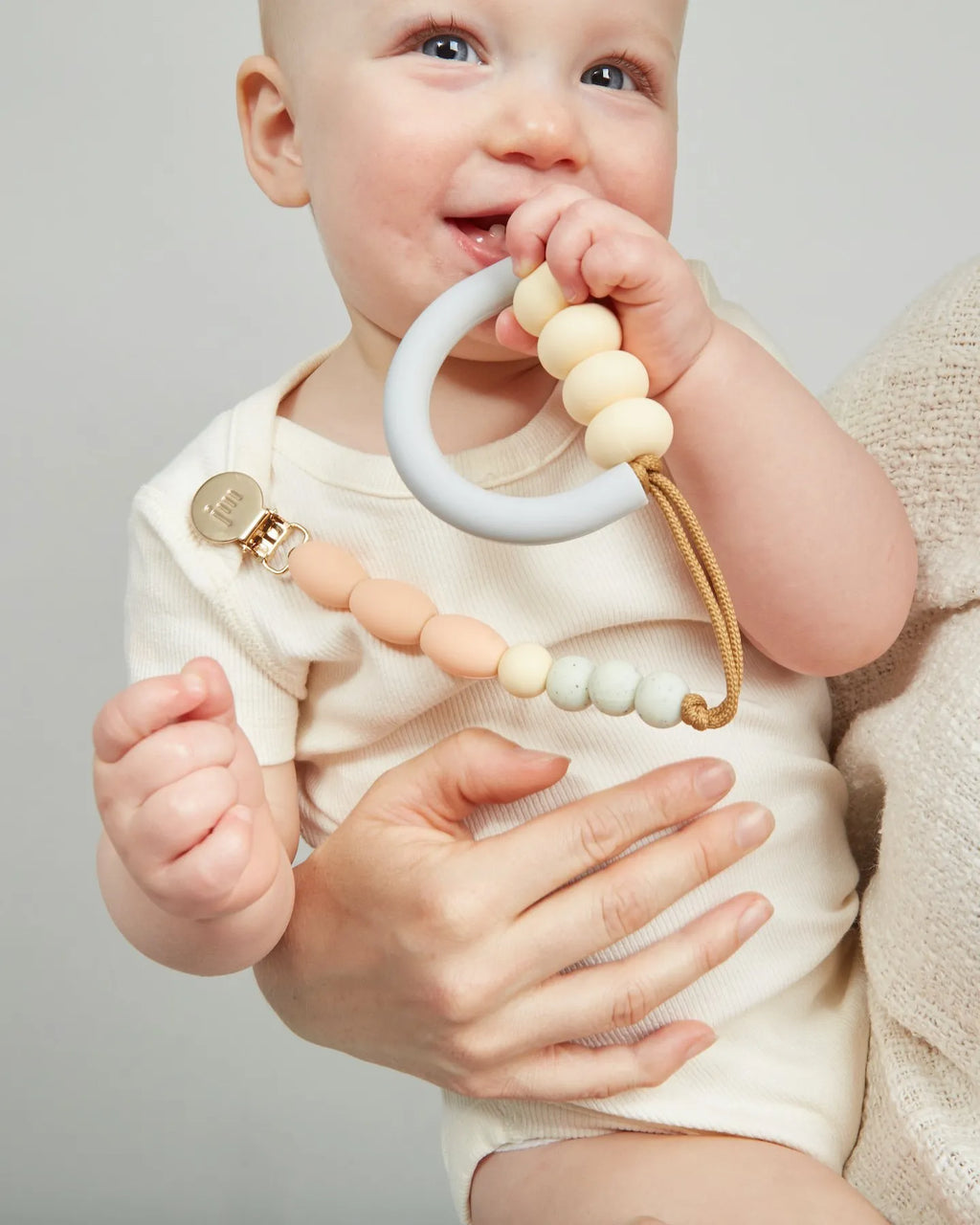 Dandelion Arch Teether + Clip Set image 1