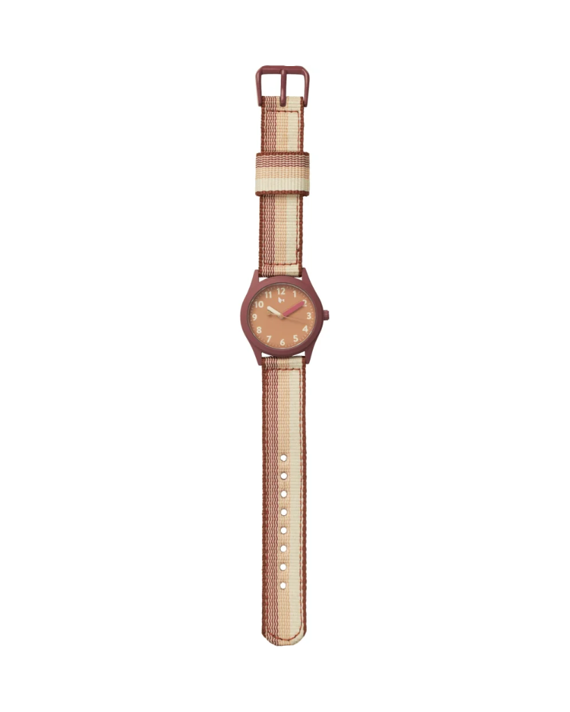 Kids Watch - Stripes - Beige, ONE SIZE image