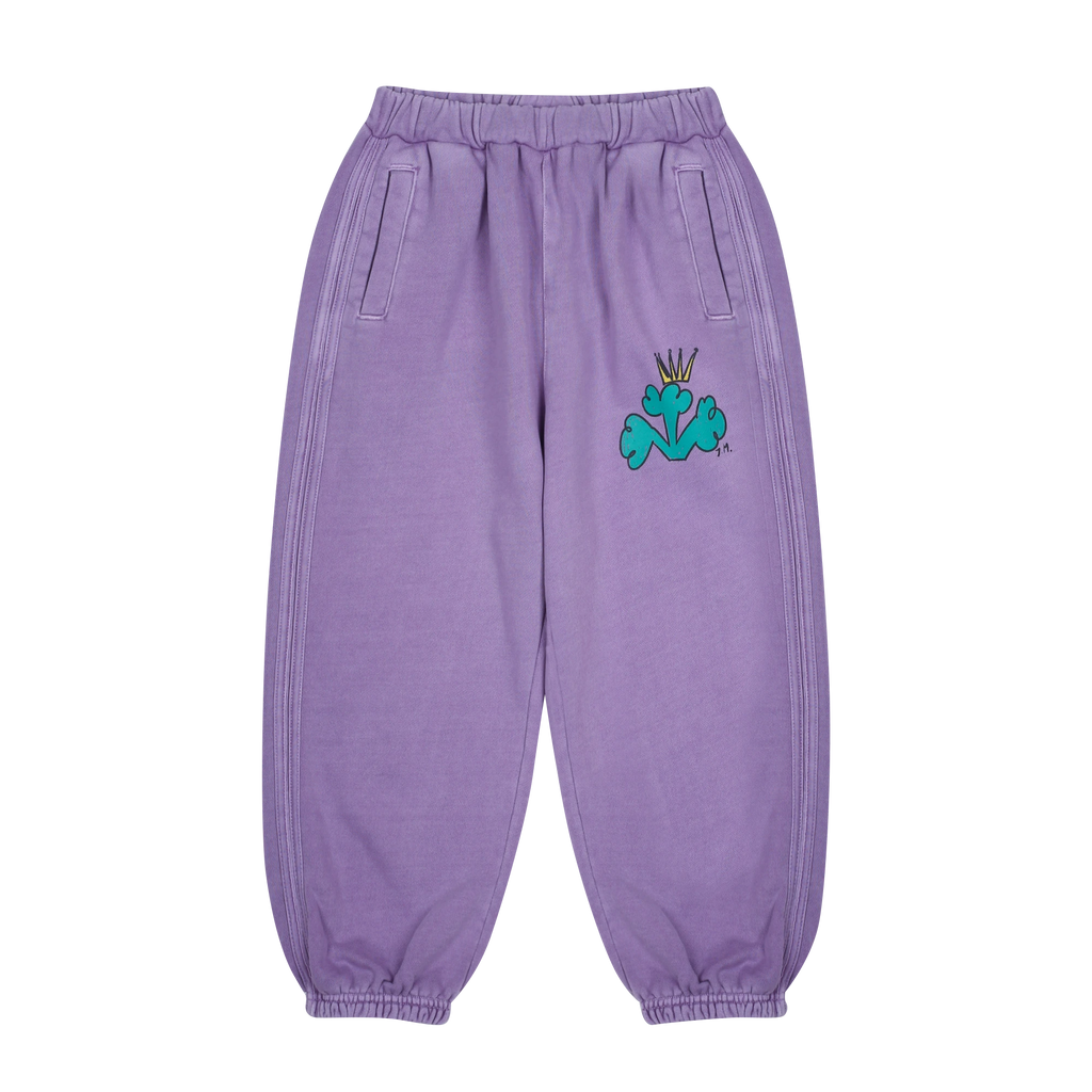 Broccoli Pigment Aladdin Pants – Purple - Purple, 6 - 7 Y image
