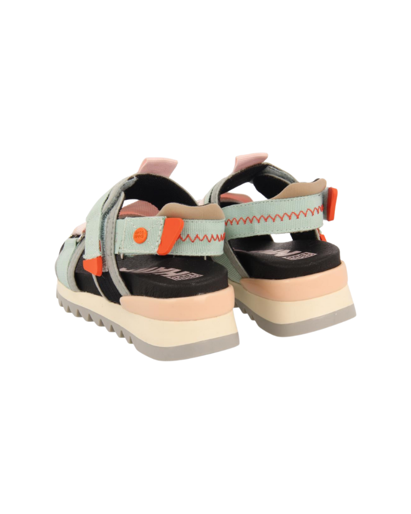 Bundall girls mesh sandals with adjustable white straps image 5
