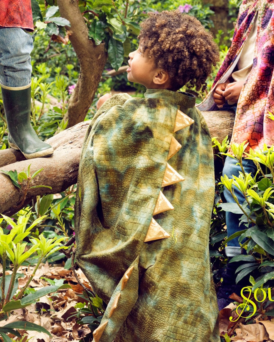 T rex green cape image 3