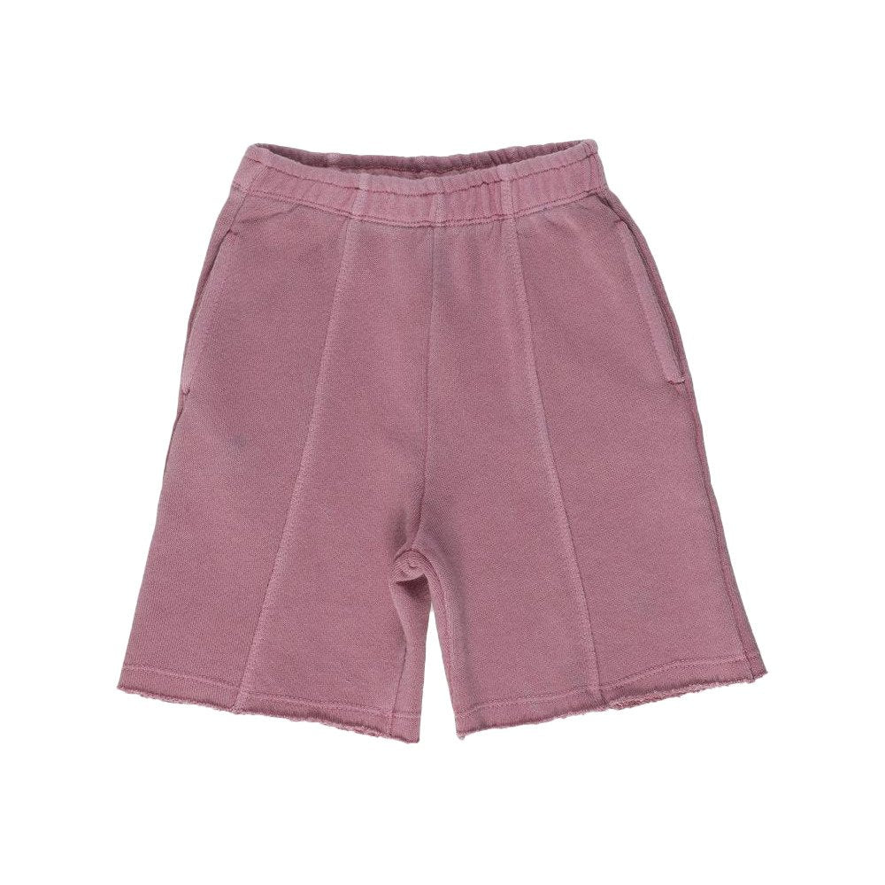 Shorts in Cotton & Modal Blend Washed Sangria image 0