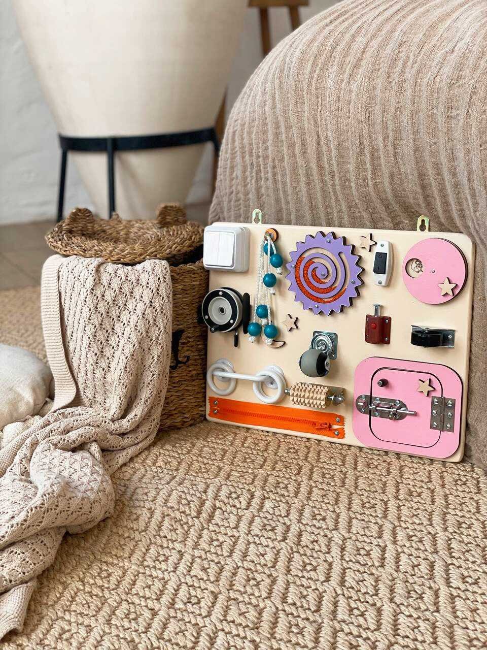 Mini Busy Board (Pink) image 4