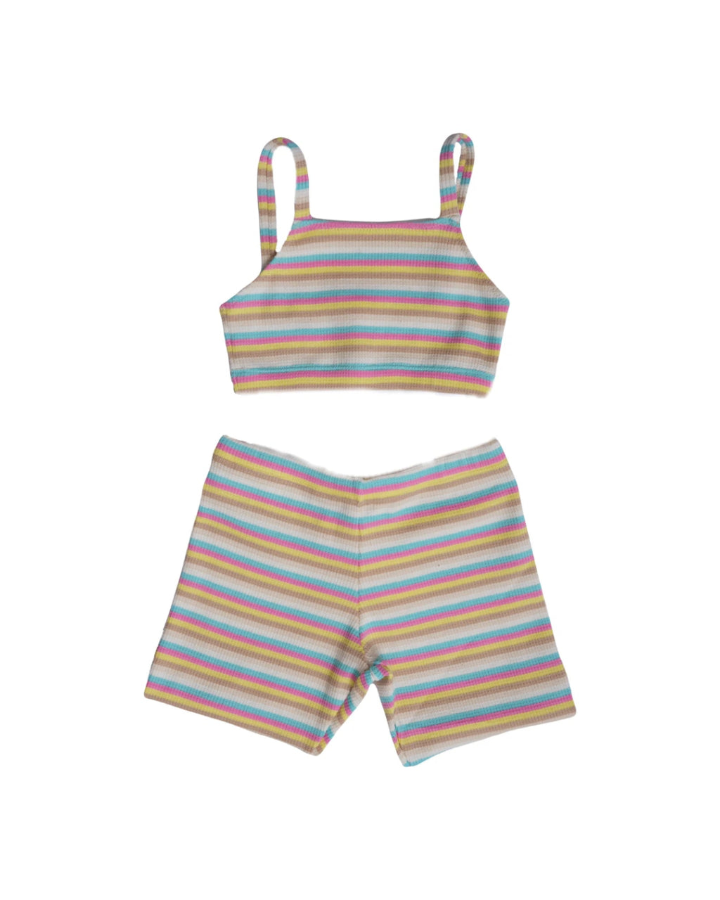 Eugenia Multicolor Cover Up Top And Shorts