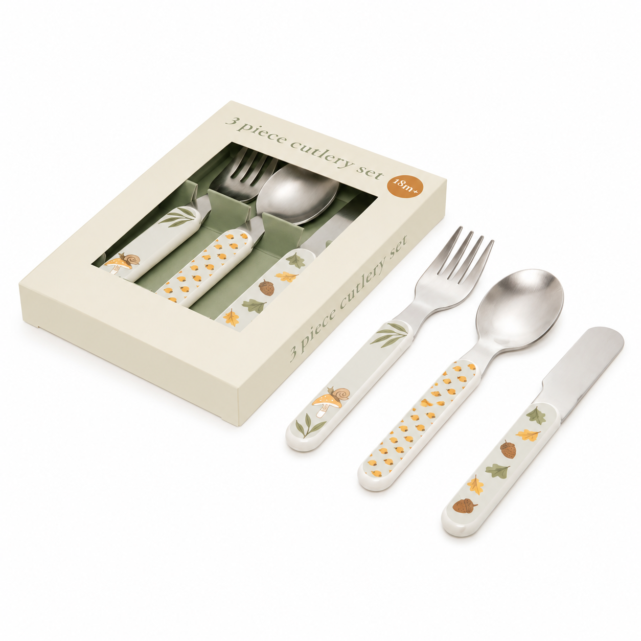 Cutlery Set Animal Craddle
