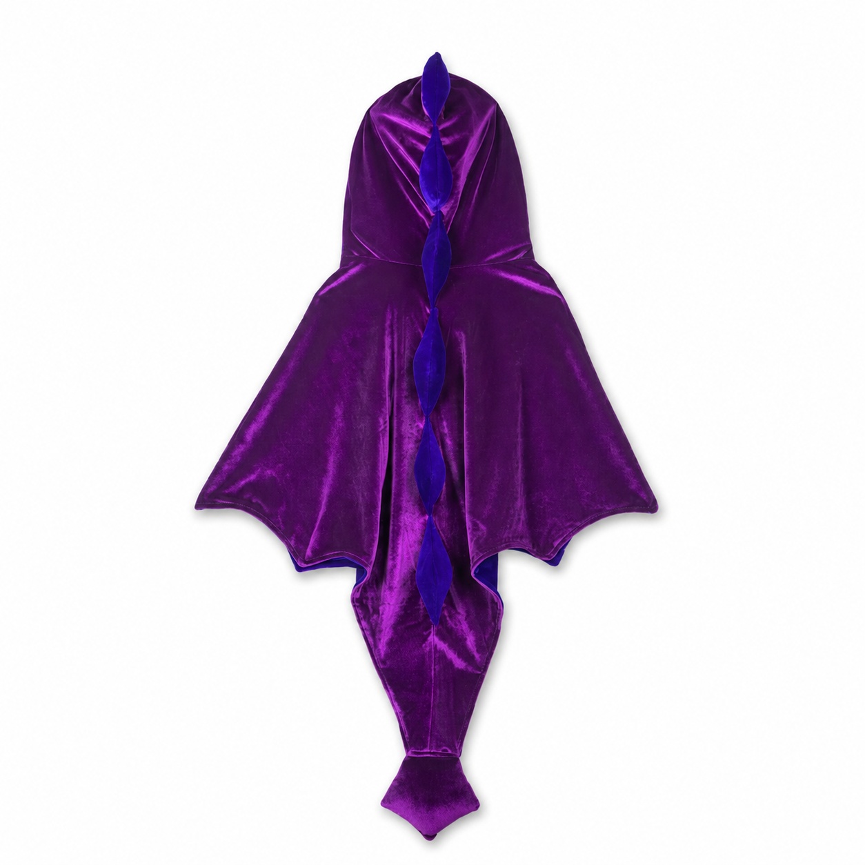 Velvet Dragon Costume Purple &Amp; Blue